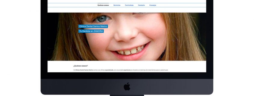 Web Clínica Dental Santos Marino