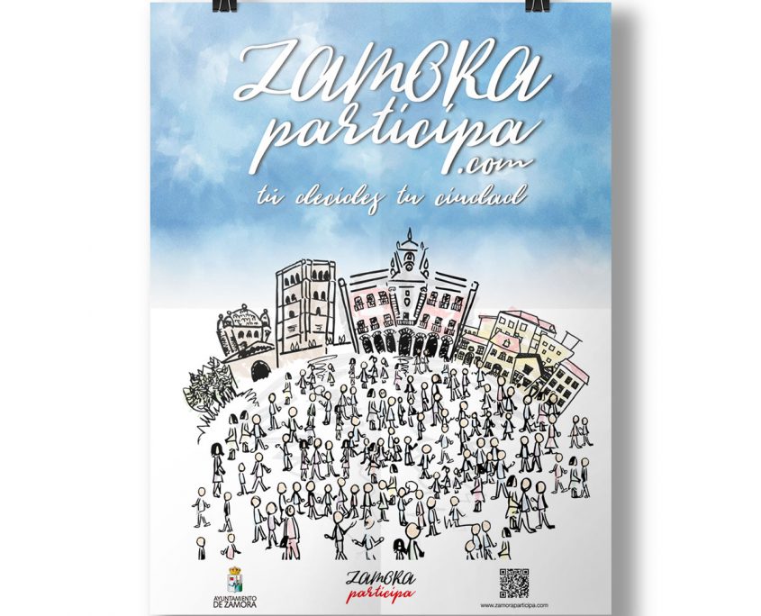 Zamora Participa: cartel