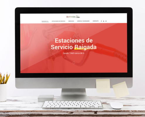 Web Estaciones de Servicio Raigada