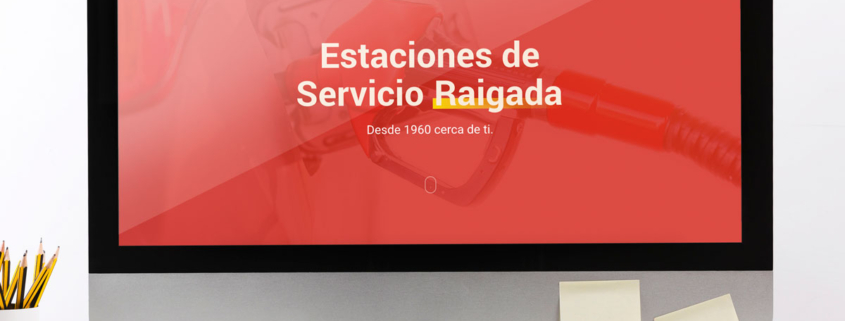 Web Estaciones de Servicio Raigada