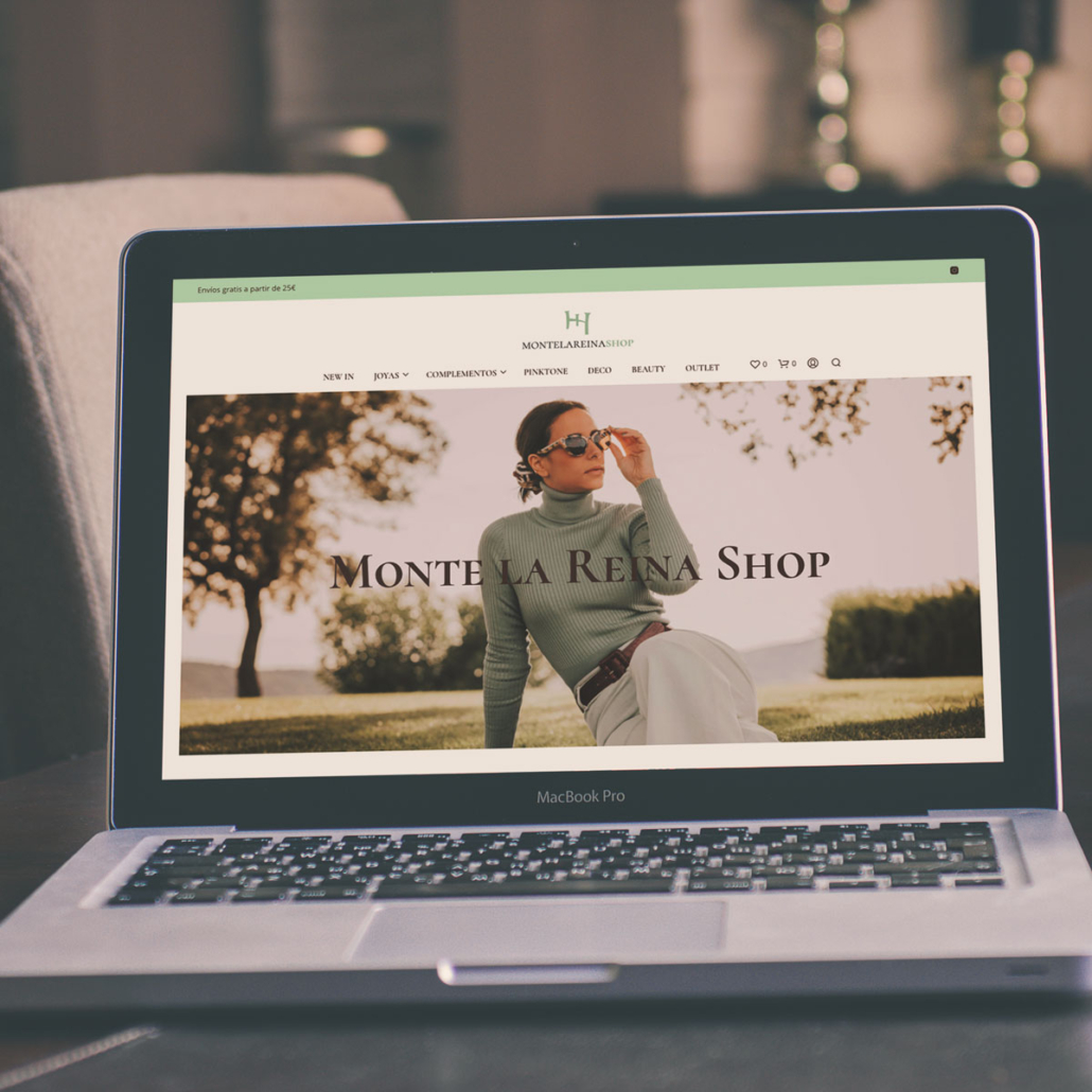 Web Monte la Reina Shop