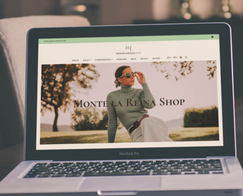 Web Monte la Reina Shop