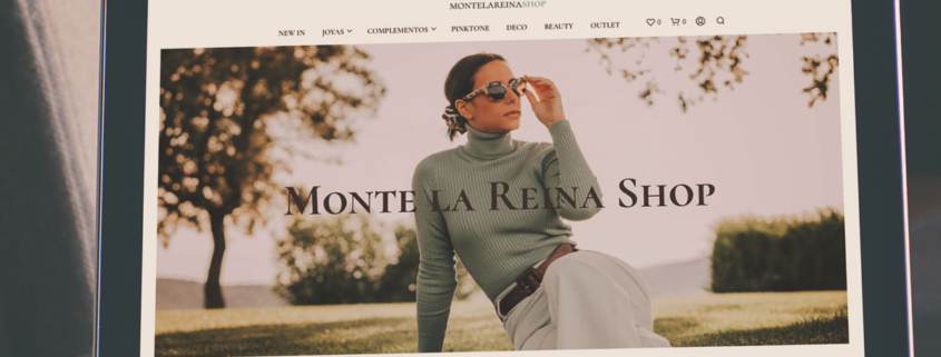 Web Monte la Reina Shop