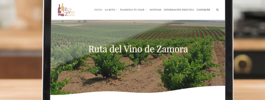 Web Ruta del Vino de Zamora